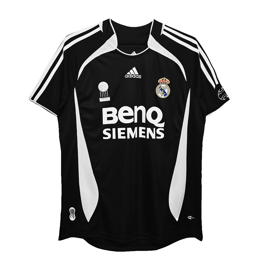 Camiseta visitante Real Madrid  temporada 2006-2007