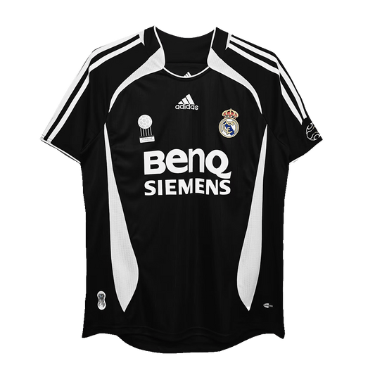 Camiseta visitante Real Madrid  temporada 2006-2007