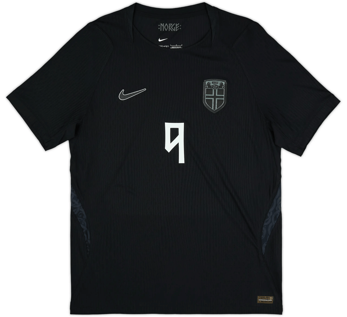 camisa noruega negra 2026