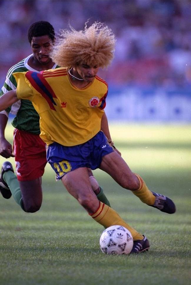 Camiseta Retro Colombia 1990 – Valderrama #10