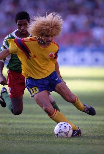 Camiseta Retro Colombia 1990 – Valderrama #10